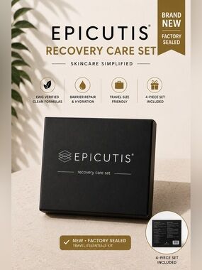 NEW Epicutis Recovery Care Set BNIB Travel Skincare Kit